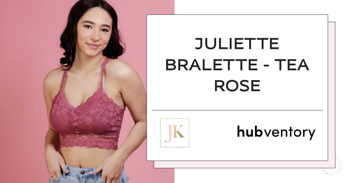 Juliette Bralette - Tea Rose