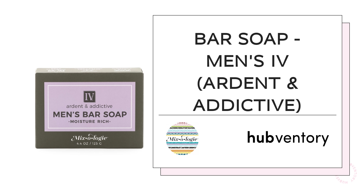 Bar Soap - Men's IV (Ardent & Addictive) Scent