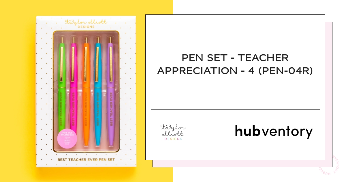 Authentic Teacher appreciation pen