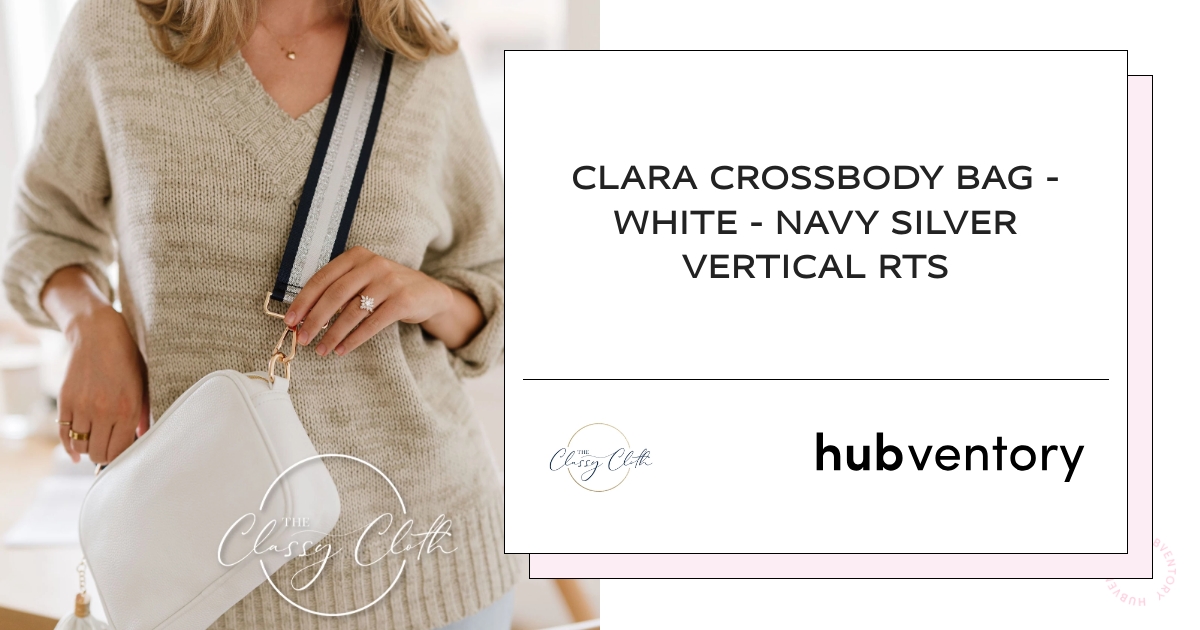 Clara Crossbody Bag - Navy Beautiful Blues RTS