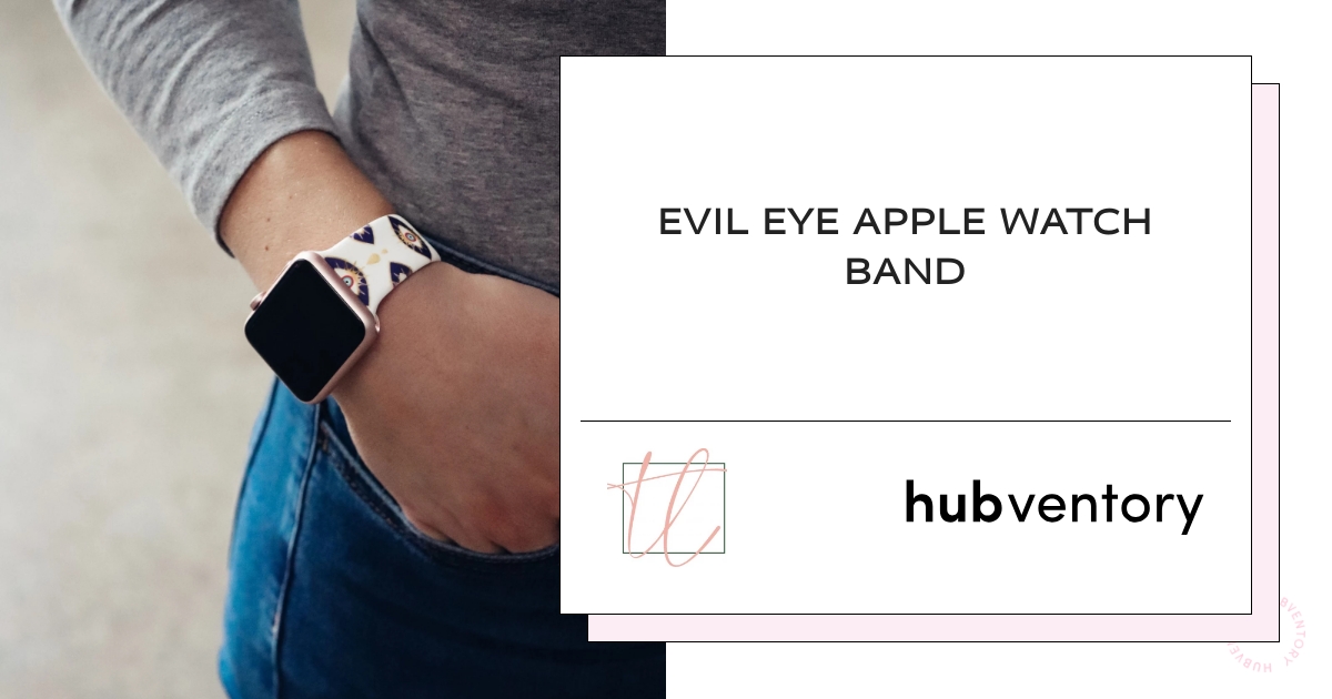 Evil eye discount apple watch band