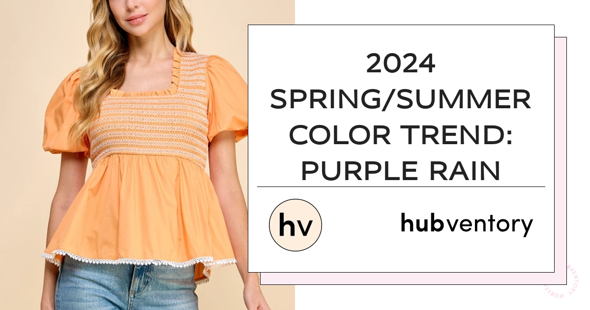 2024 Spring/Summer Color Trend: Purple Rain | Hubventory